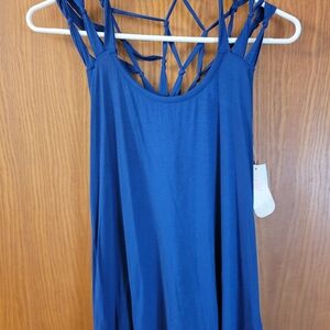 Elegant Blue Women's Top